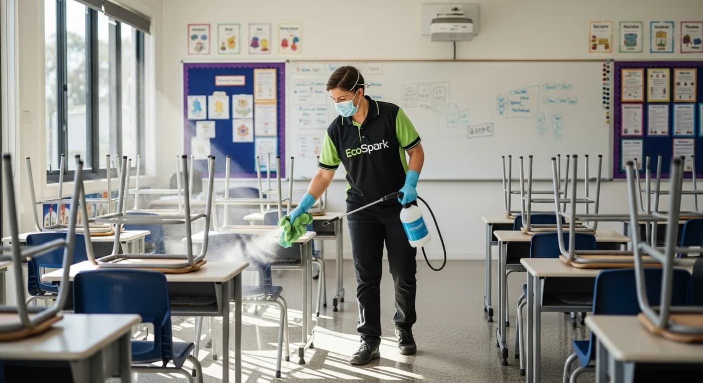 Education Facility Cleaning in Wagga Wagga NSW by Eco Spark Facility Services