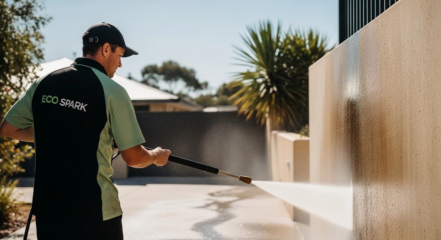 Commercial pressure cleaning of exterior surfaces in Wagga Wagga NSW