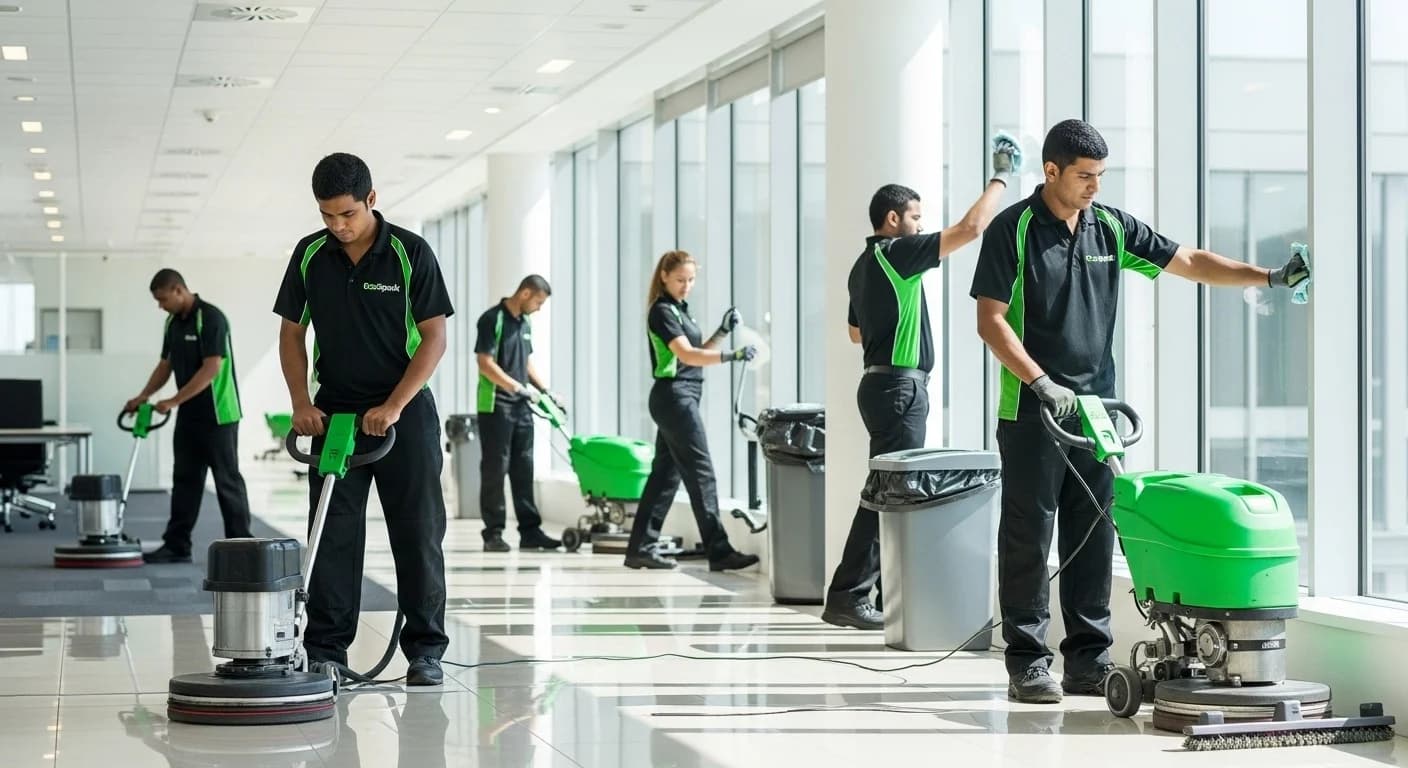 Commercial and industrial cleaning services in Wagga Wagga NSW by Eco Spark Facility Services