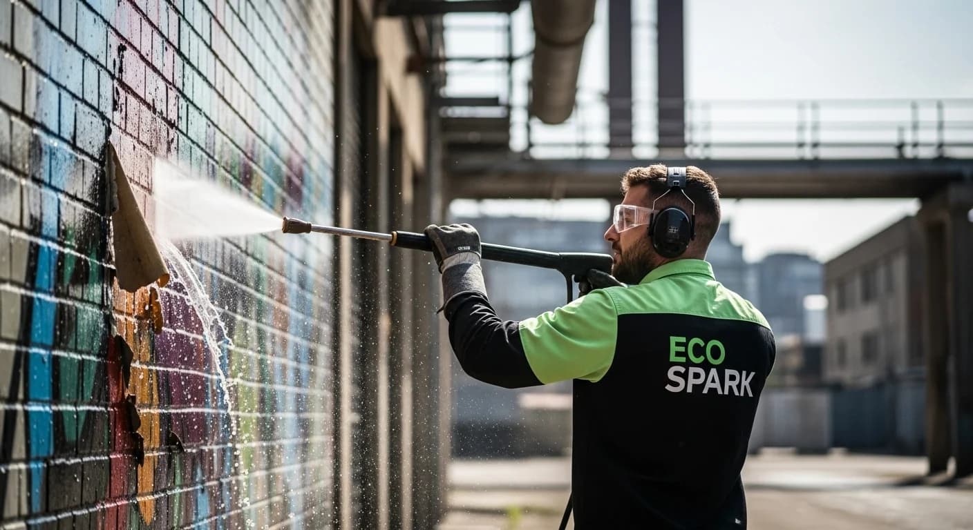 Graffiti Removal in Wagga Wagga NSW by Eco Spark Facility Services
