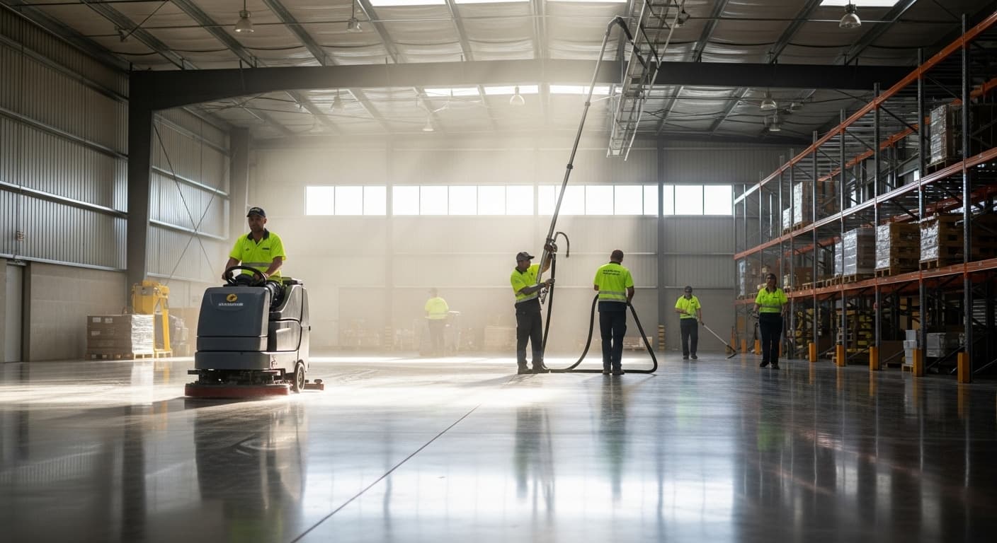 Cover image for Beyond Basics: NSW Industrial & Warehouse Cleaning Checklist for 2026 — Eco Spark Facility Services blog