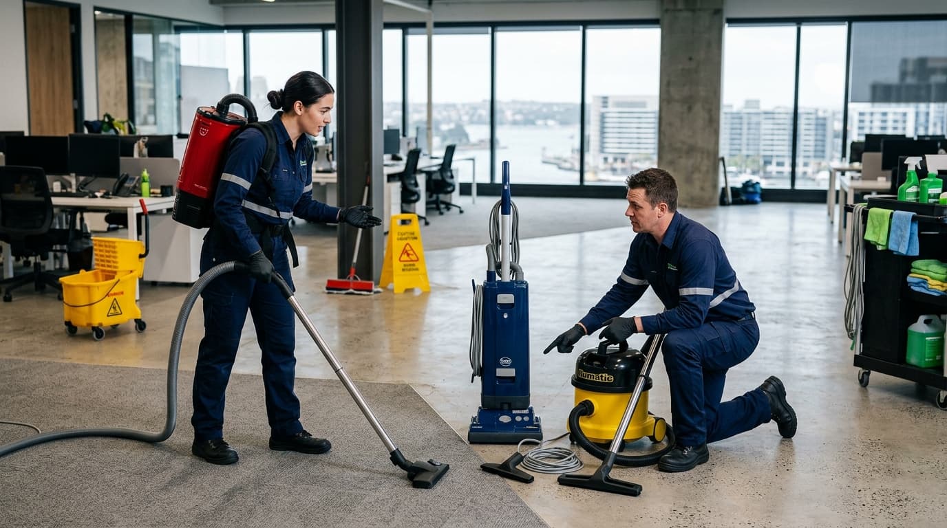 Cover image for Commercial Office Vacuums: Compare Types & Features