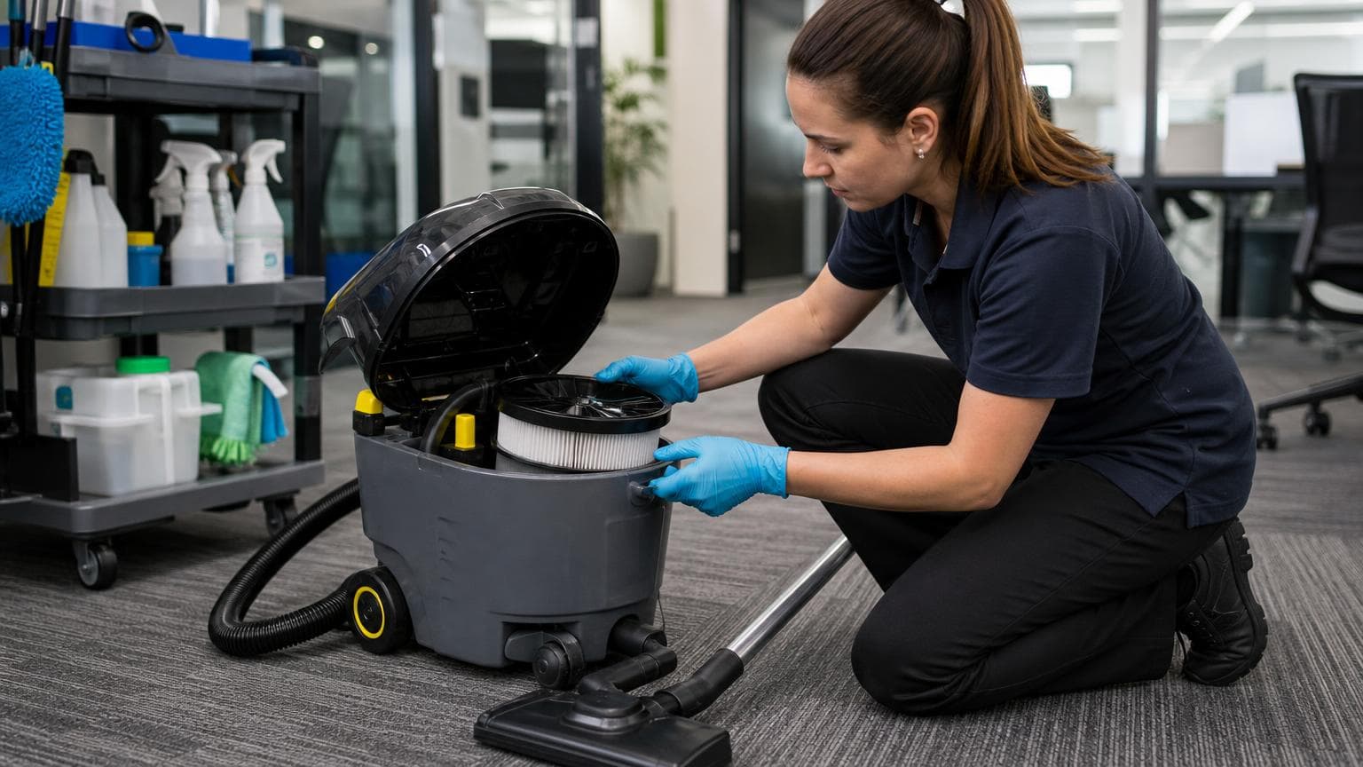 Cover image for Commercial Vacuum Maintenance Guide for NSW Businesses